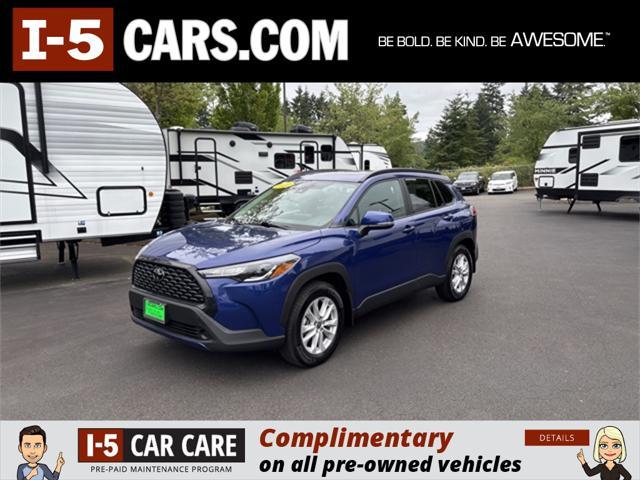 used 2022 Toyota Corolla Cross car, priced at $26,997