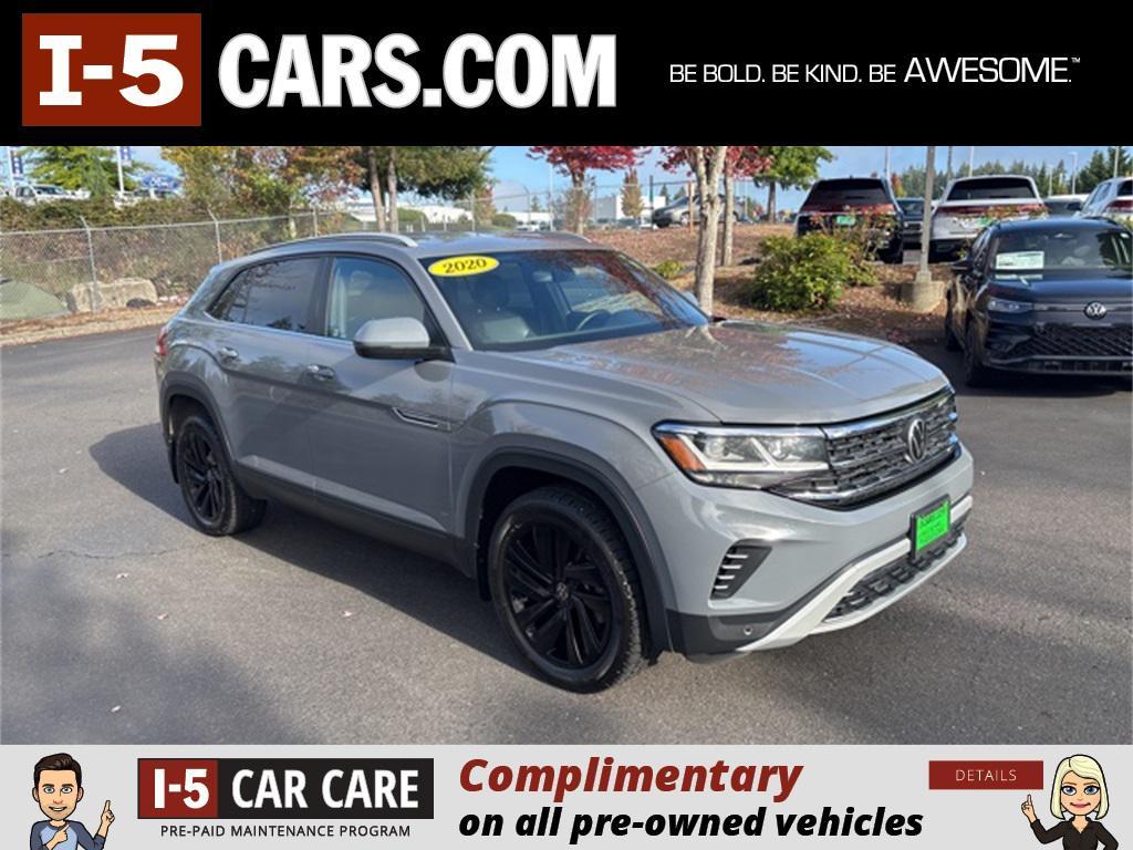 used 2020 Volkswagen Atlas Cross Sport car, priced at $22,300