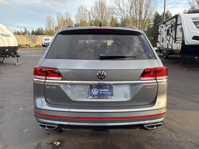 used 2021 Volkswagen Atlas car, priced at $32,486