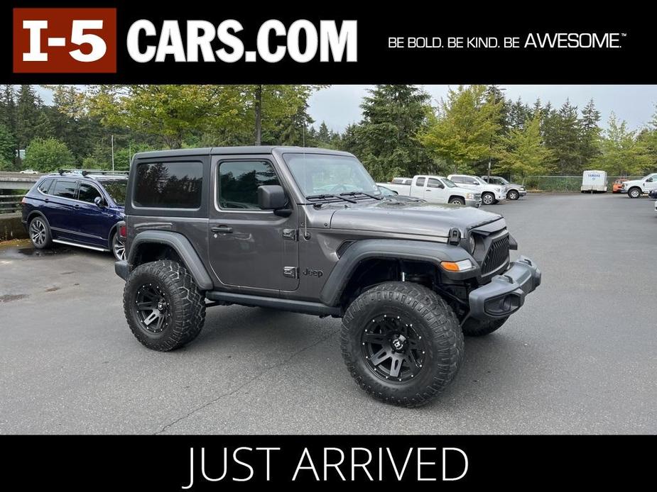 used 2021 Jeep Wrangler car, priced at $33,843