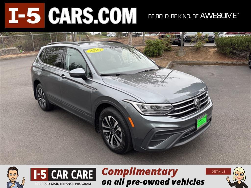 used 2024 Volkswagen Tiguan car, priced at $23,500