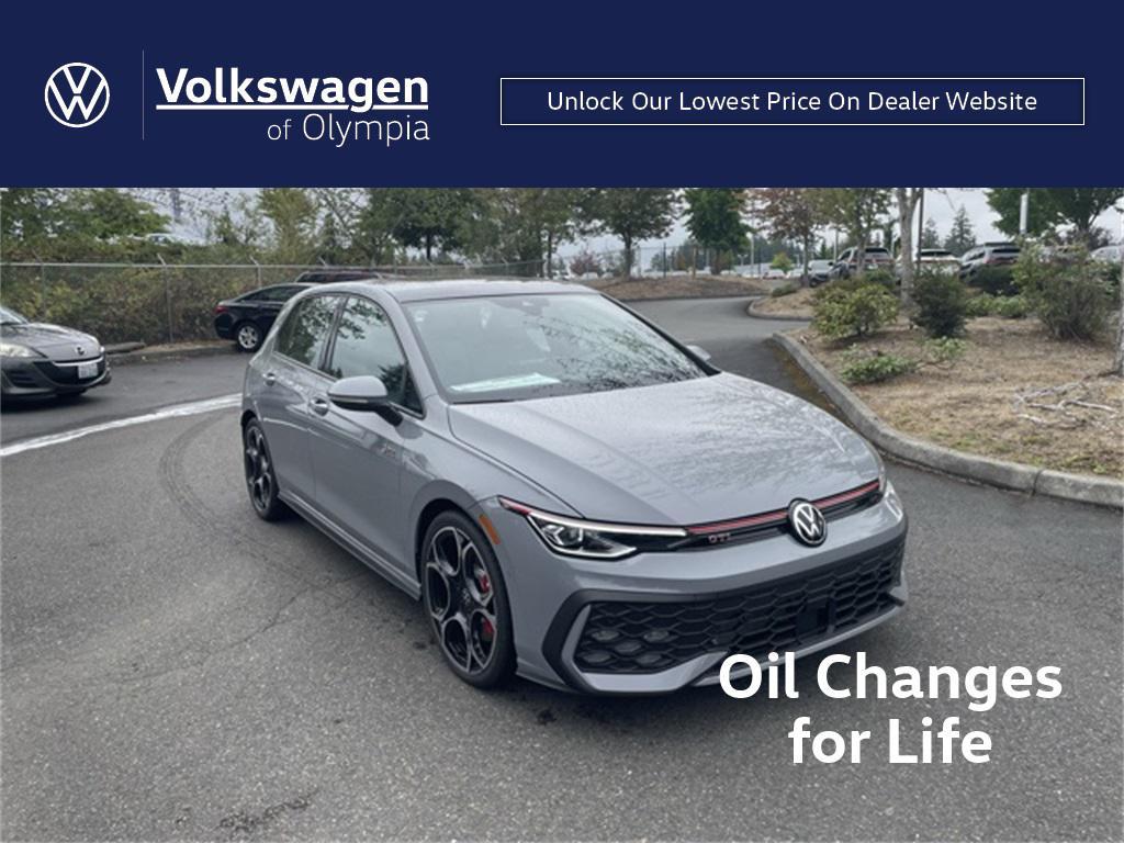 new 2025 Volkswagen Golf GTI car, priced at $42,983