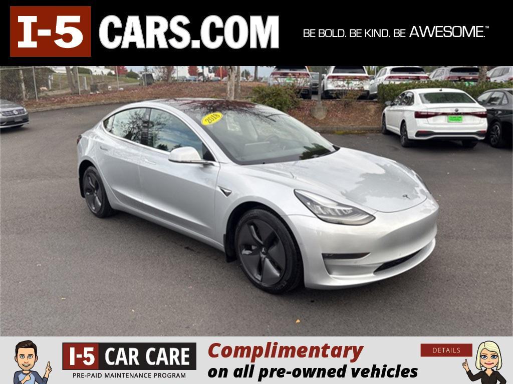 used 2018 Tesla Model 3 car, priced at $23,966