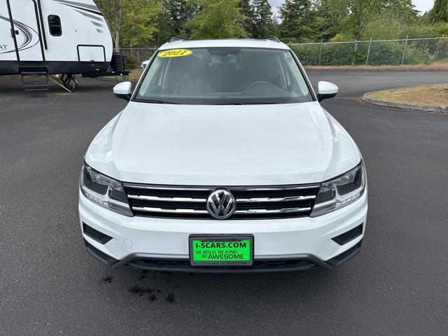 used 2021 Volkswagen Tiguan car, priced at $17,649