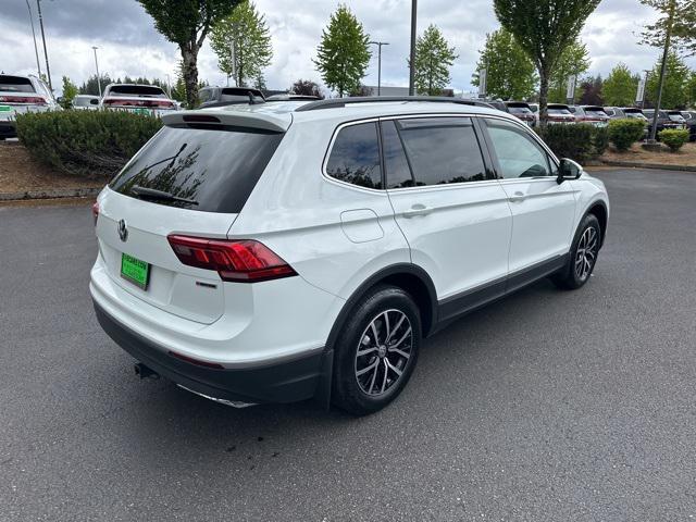 used 2021 Volkswagen Tiguan car, priced at $17,649