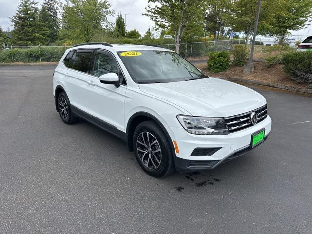 used 2021 Volkswagen Tiguan car, priced at $17,649