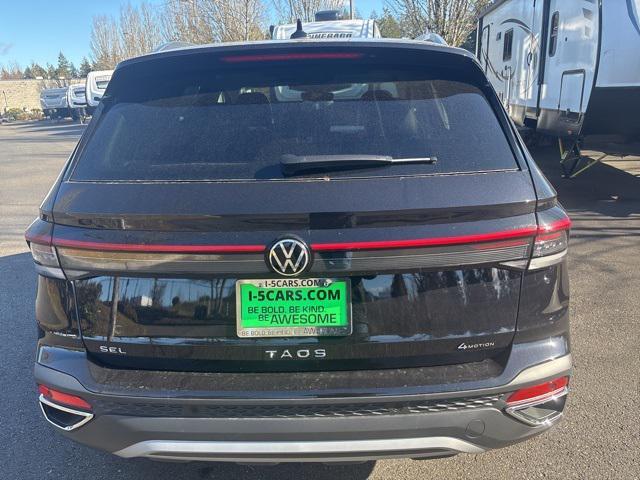 new 2025 Volkswagen Taos car, priced at $34,624
