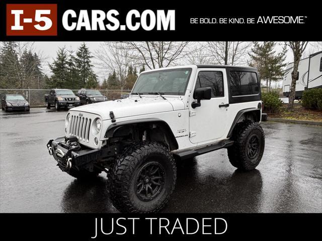 used 2017 Jeep Wrangler car, priced at $20,652