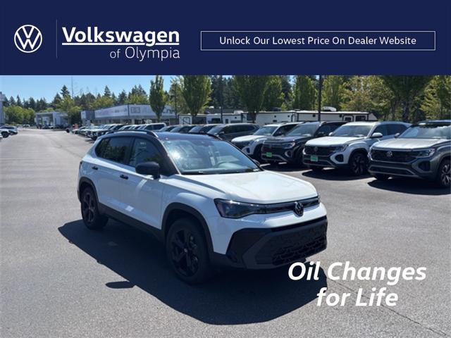 new 2025 Volkswagen Taos car, priced at $32,753