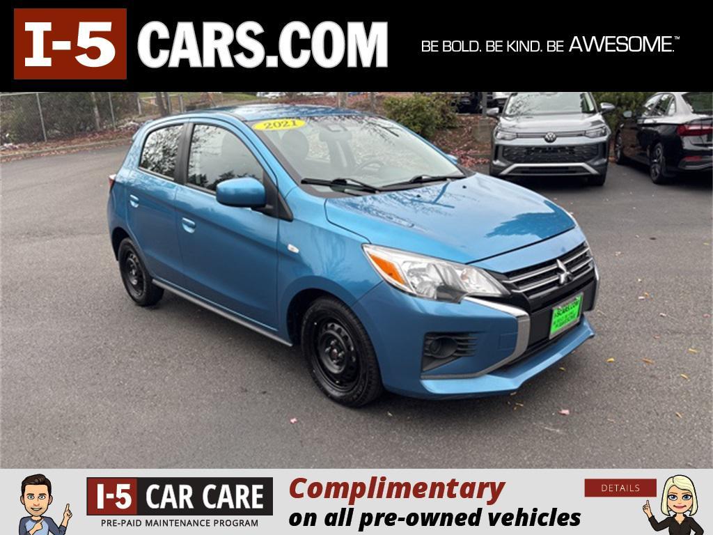 used 2021 Mitsubishi Mirage car, priced at $10,999