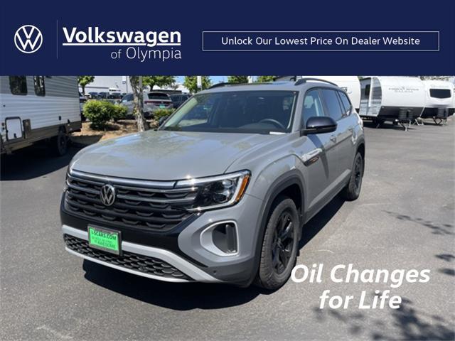 new 2025 Volkswagen Atlas car, priced at $46,760