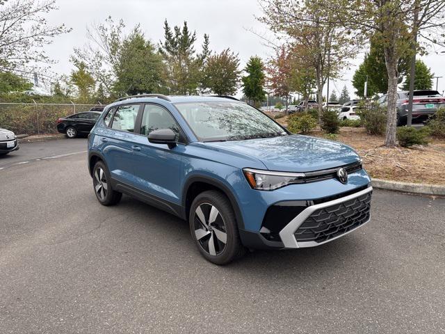 new 2025 Volkswagen Taos car, priced at $27,495