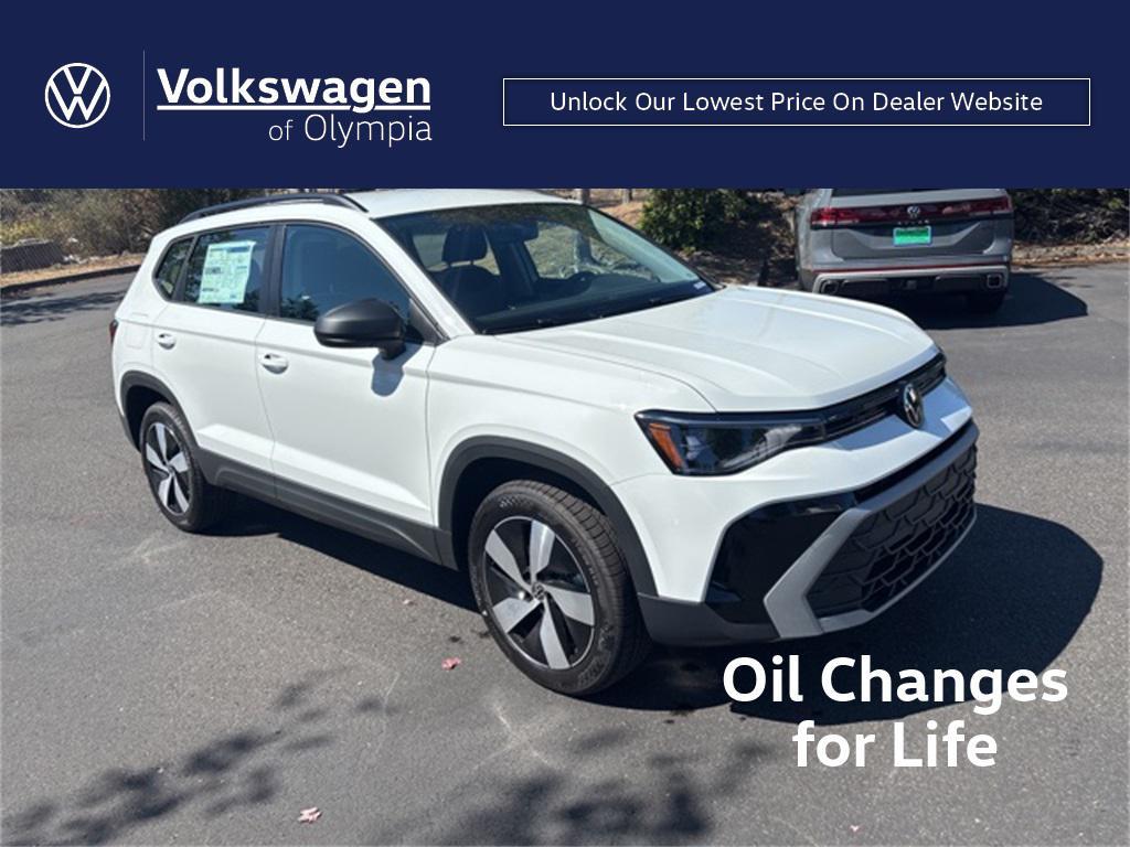 new 2025 Volkswagen Taos car, priced at $27,510