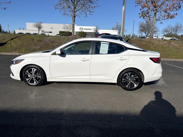 used 2021 Nissan Sentra car, priced at $16,497