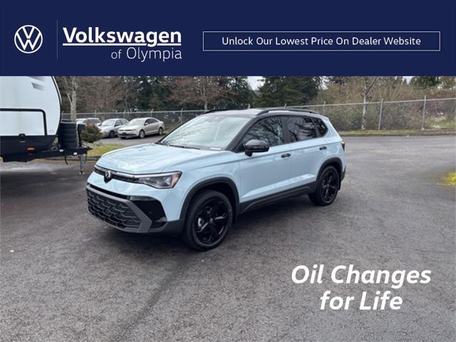 new 2025 Volkswagen Taos car, priced at $31,690