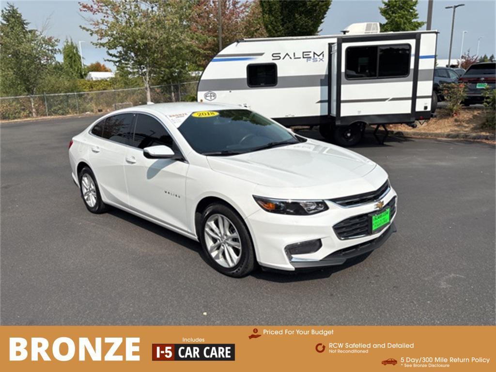 used 2018 Chevrolet Malibu car, priced at $9,449