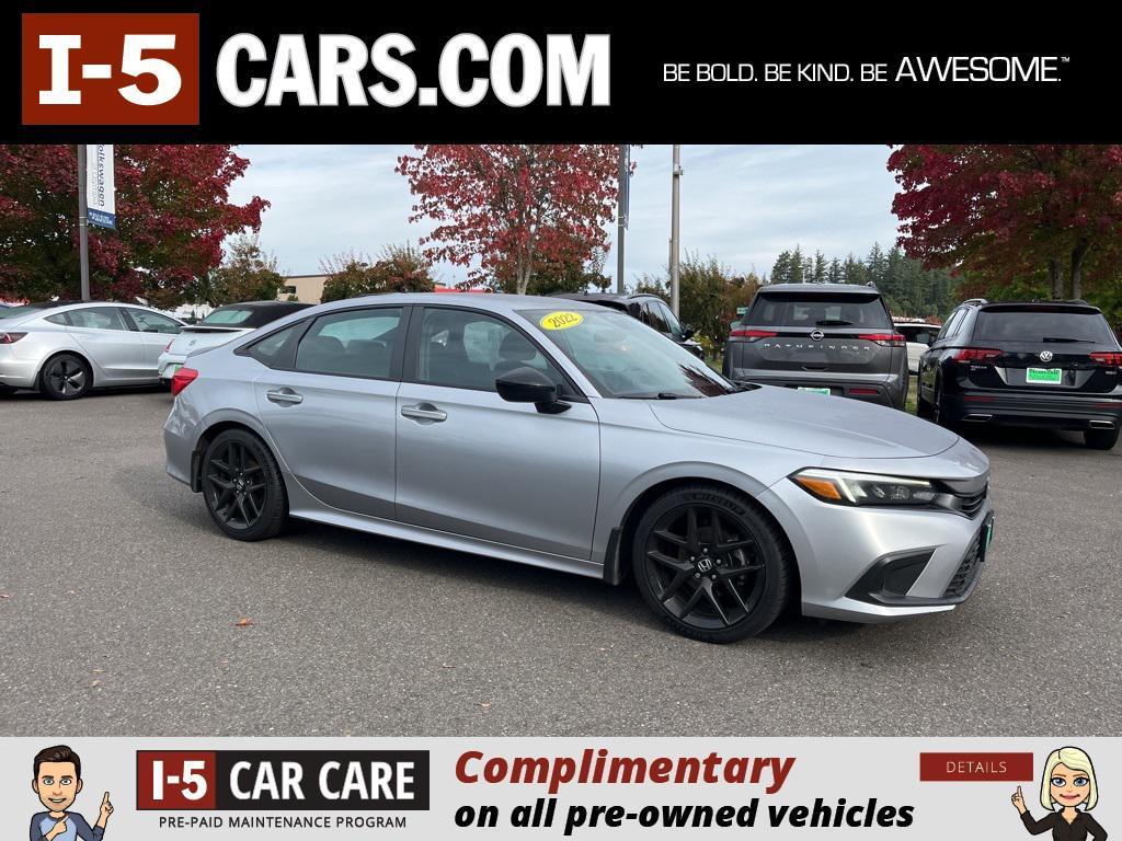 used 2022 Honda Civic car, priced at $19,956
