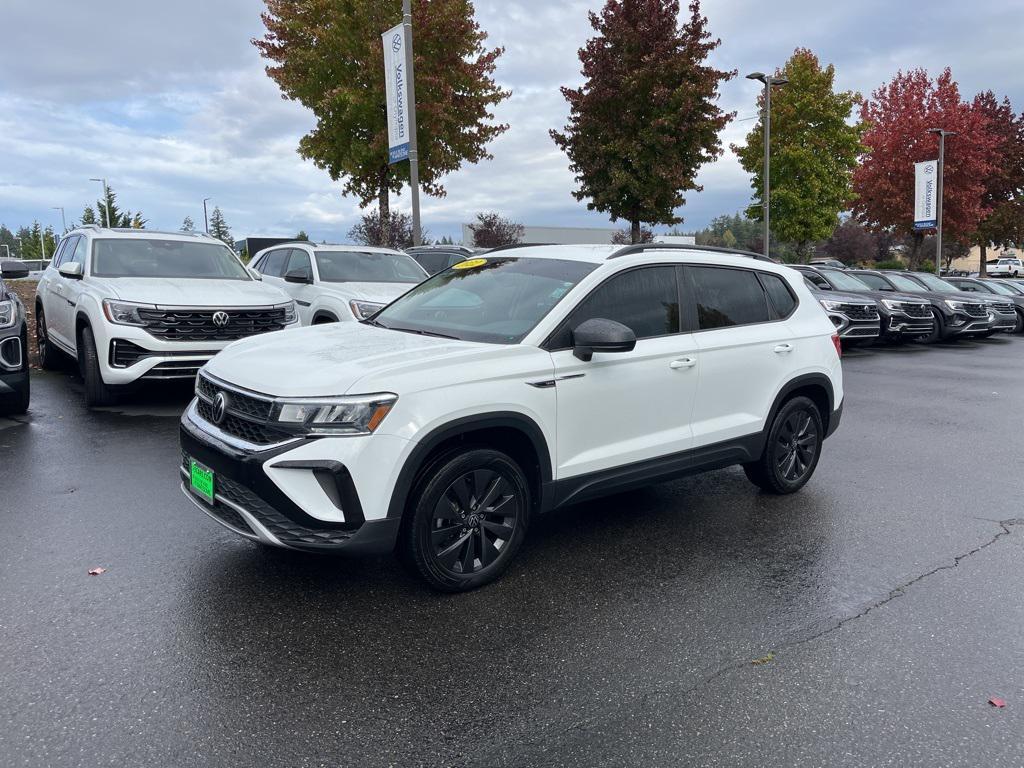 used 2022 Volkswagen Taos car, priced at $17,500