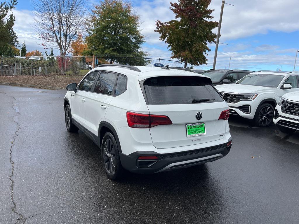 used 2022 Volkswagen Taos car, priced at $17,500