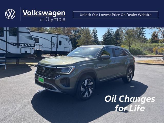 new 2025 Volkswagen Atlas Cross Sport car, priced at $48,788
