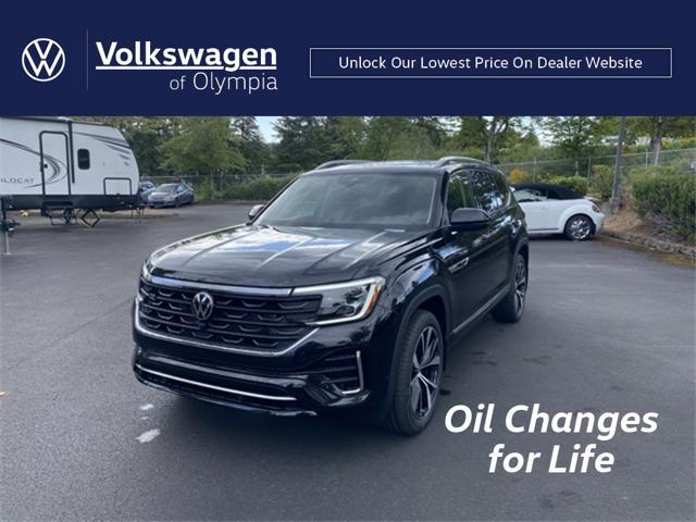 new 2025 Volkswagen Atlas car, priced at $53,155