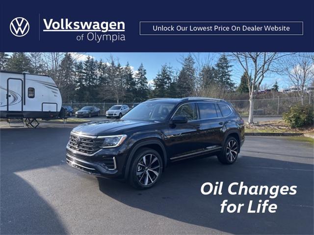 new 2025 Volkswagen Atlas car, priced at $51,655