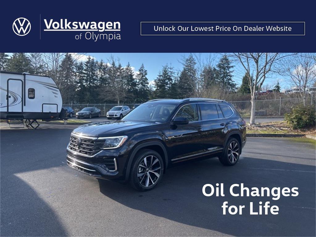 new 2025 Volkswagen Atlas car, priced at $47,655