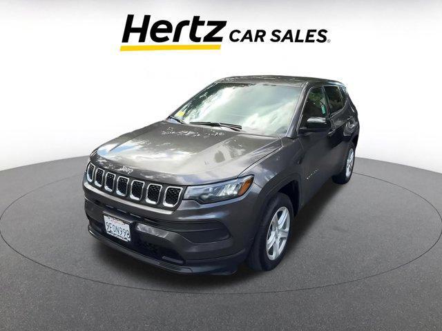 used 2023 Jeep Compass car, priced at $19,505