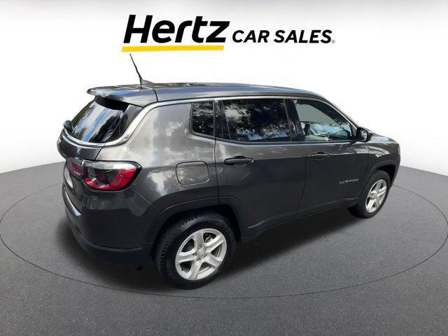 used 2023 Jeep Compass car, priced at $19,505