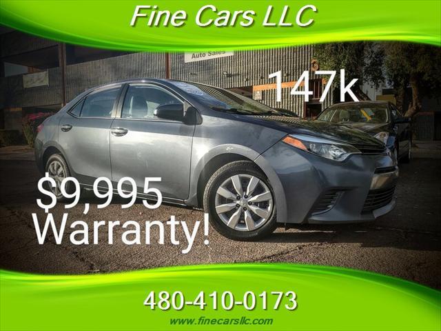 used 2016 Toyota Corolla car, priced at $9,995