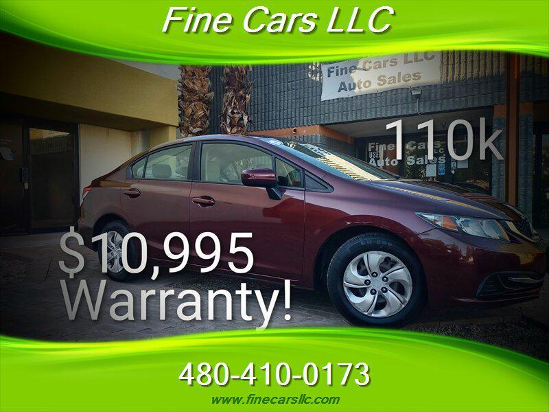 used 2015 Honda Civic car, priced at $10,995