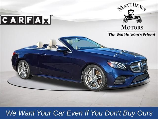 used 2018 Mercedes-Benz E-Class car, priced at $31,700