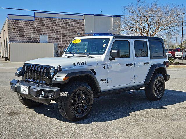 used 2022 Jeep Wrangler Unlimited car, priced at $36,400