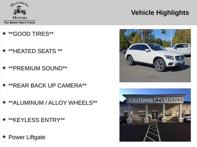 used 2019 Mercedes-Benz GLC 300 car, priced at $24,000