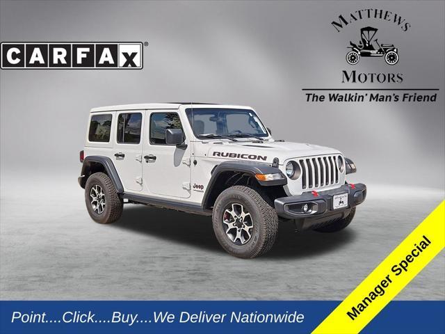 used 2021 Jeep Wrangler Unlimited car, priced at $37,000