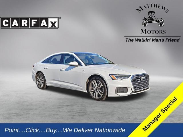 used 2021 Audi A6 car, priced at $31,400