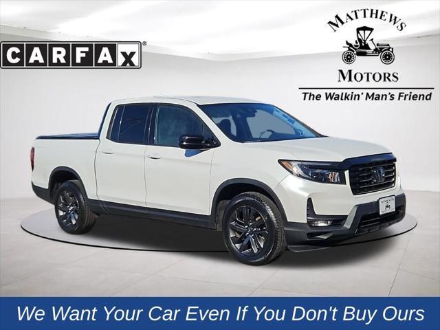 used 2021 Honda Ridgeline car, priced at $26,900