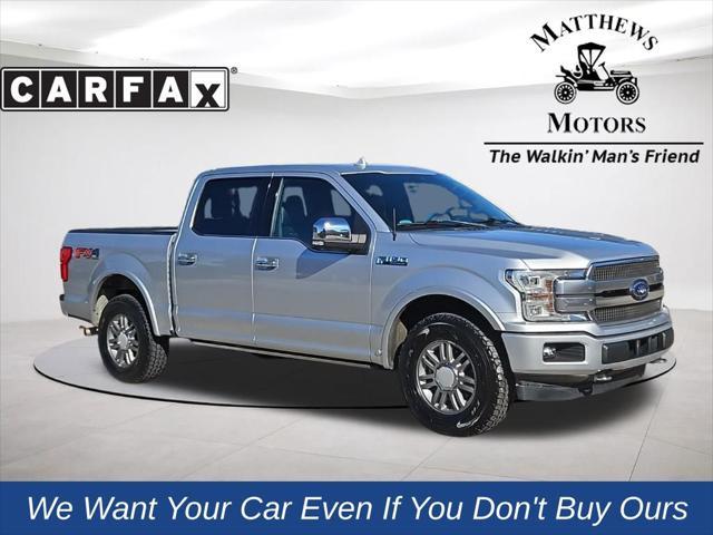 used 2018 Ford F-150 car, priced at $34,300