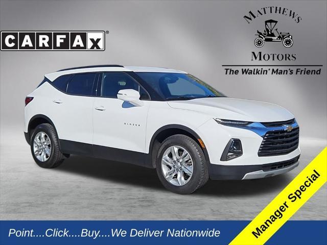 used 2021 Chevrolet Blazer car, priced at $22,800