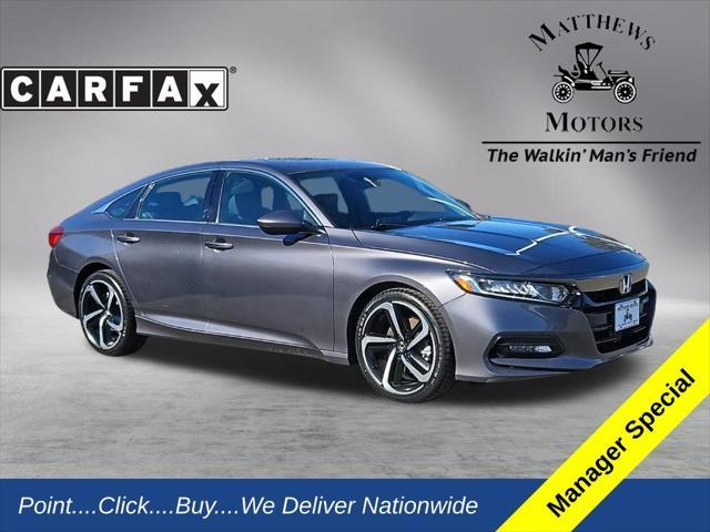 used 2020 Honda Accord car, priced at $19,900