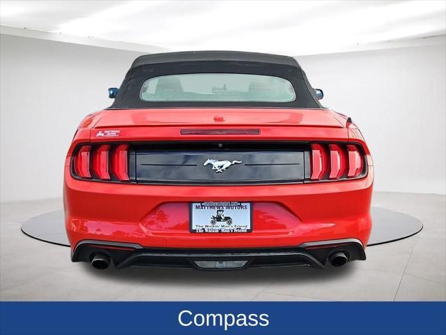 used 2021 Ford Mustang car, priced at $24,900