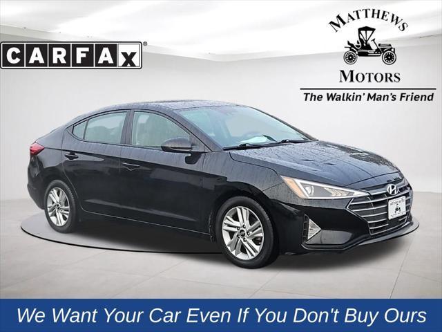 used 2020 Hyundai Elantra car, priced at $16,200