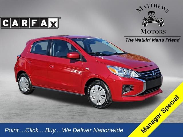 used 2021 Mitsubishi Mirage car, priced at $12,400