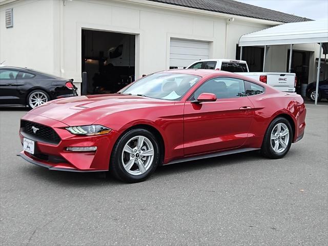 used 2021 Ford Mustang car, priced at $27,800