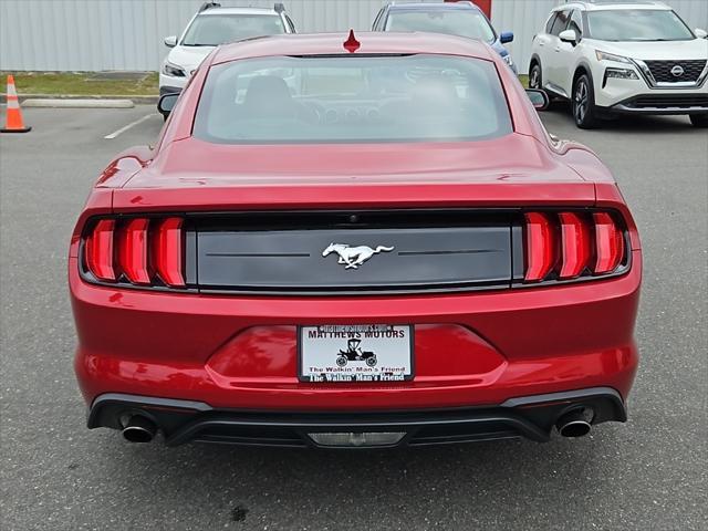 used 2021 Ford Mustang car, priced at $27,800