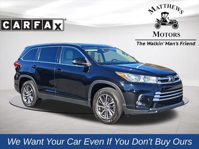 used 2019 Toyota Highlander car, priced at $22,900