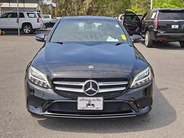 used 2019 Mercedes-Benz C-Class car, priced at $26,200