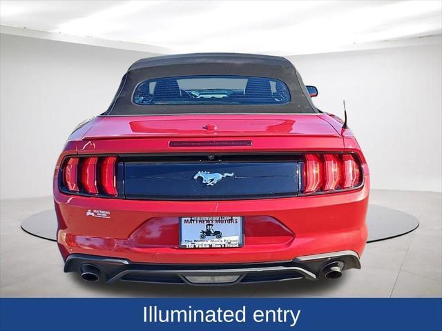 used 2022 Ford Mustang car, priced at $24,500