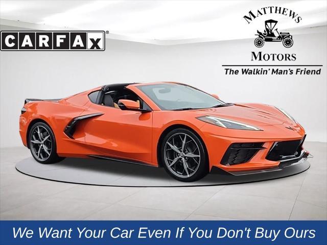 used 2021 Chevrolet Corvette car, priced at $65,700