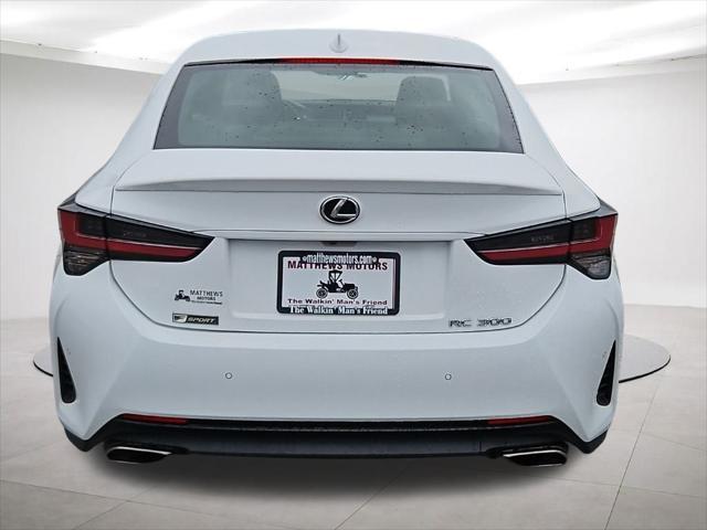 used 2020 Lexus RC 300 car, priced at $26,900